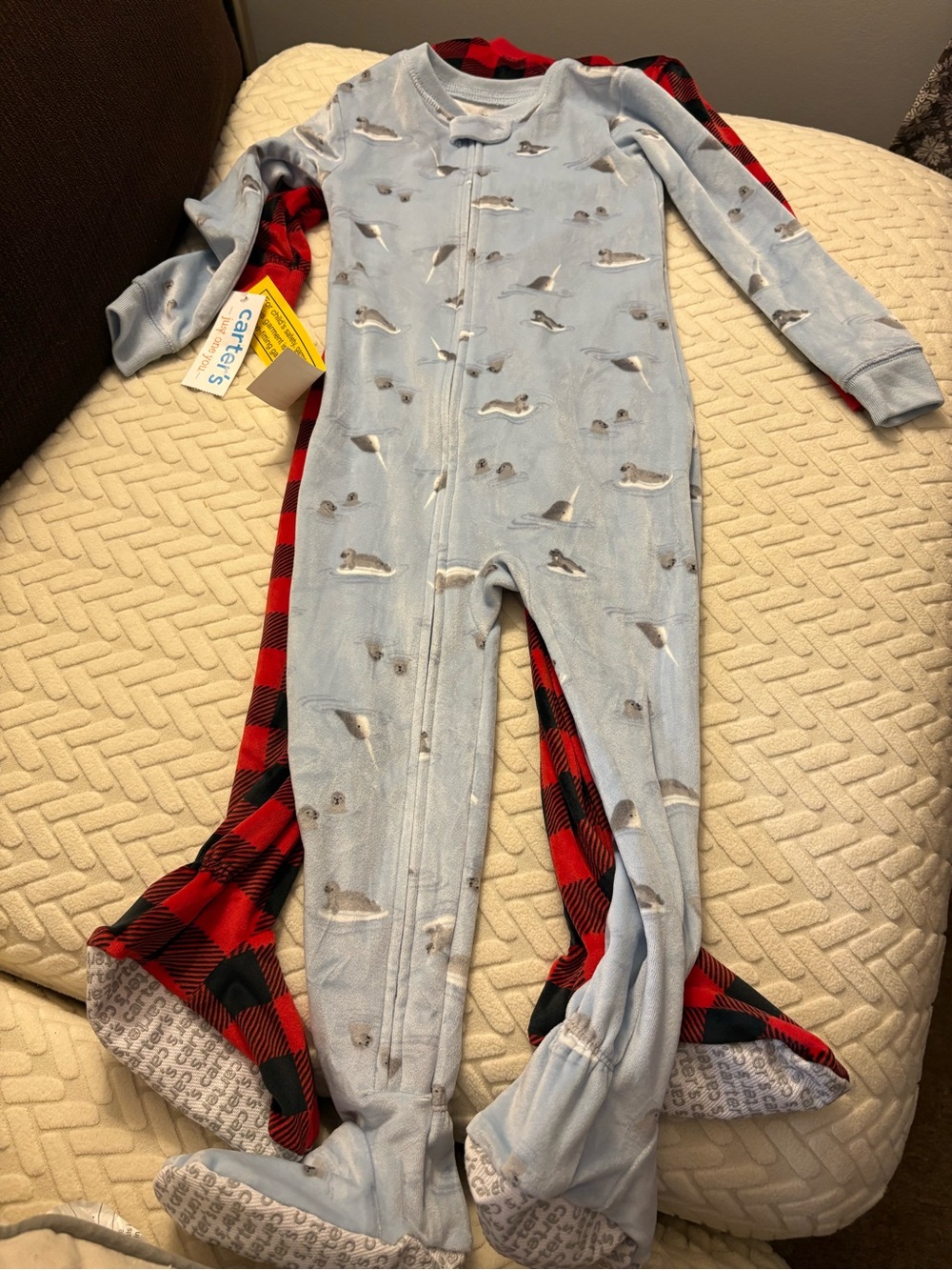 Carter's Footed Pajama Bundle (2) Size 3T New